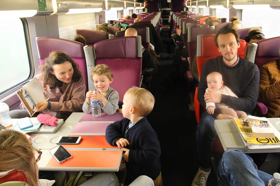 Family on TGV
